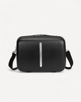 شنطة مكياج بحامل قابل للتعديل لون اسود